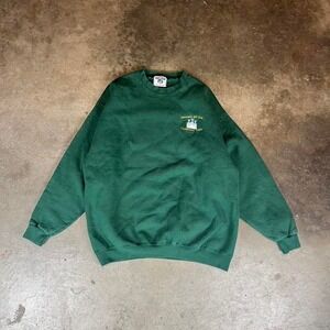 Vintage 90s Lee green crewneck sweatshirt Men's Size L